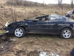 В Новосильском районе опрокинулся «Ниссан» В Новосильском районе опрокинулся «Ниссан»