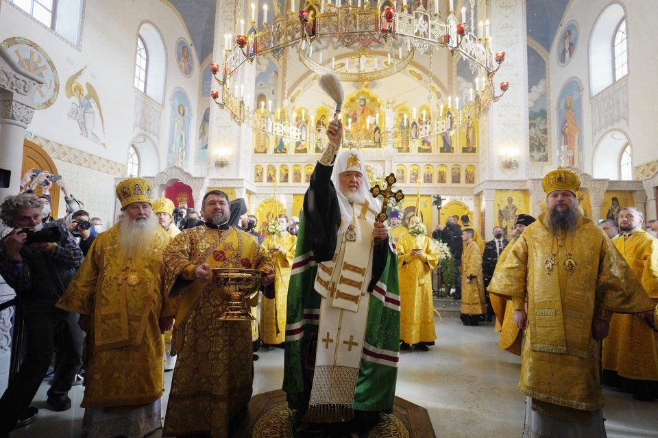 Орловский храм освятил Патриарх Кирилл