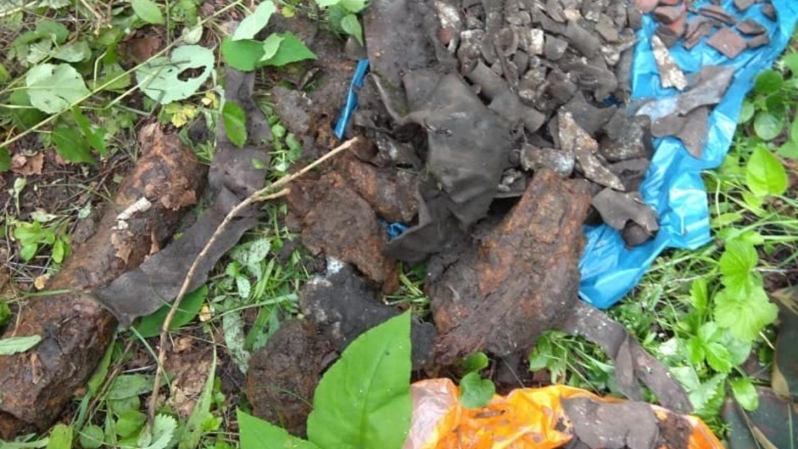 Поисковики обнаружили в Орловской области фрагменты сбитого истребителя 