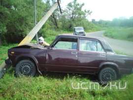 В Урицком районе пьяная водитель на «Жигулях» угодила в кювет и врезалась в столб В Урицком районе пьяная водитель на «Жигулях» угодила в кювет и врезалась в столб