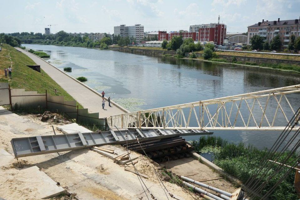 Работы на Красном мосту в Орле теперь будут вести круглосуточно