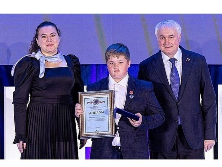 Десятилетнего орловчанина удостоили награды «Горячее сердце» за спасение друга