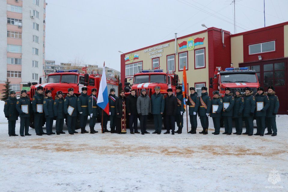 В орловском МЧС пополнение. В автопарк пожарных частей региона поставили новую современную технику
