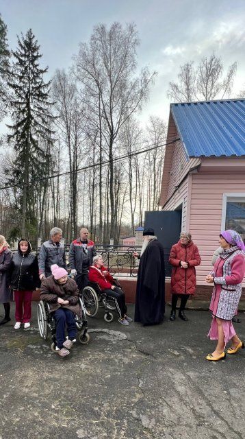 В Богдановском доме-интернате для престарелых и инвалидов освятили храм