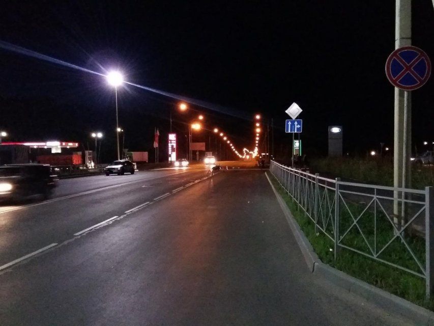 Автоледи на «Шкоде» протаранила в районе д. Хардиково мотоциклиста