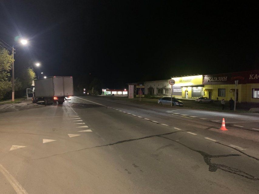 Под Орлом столкнулись два авто. Есть пострадавший