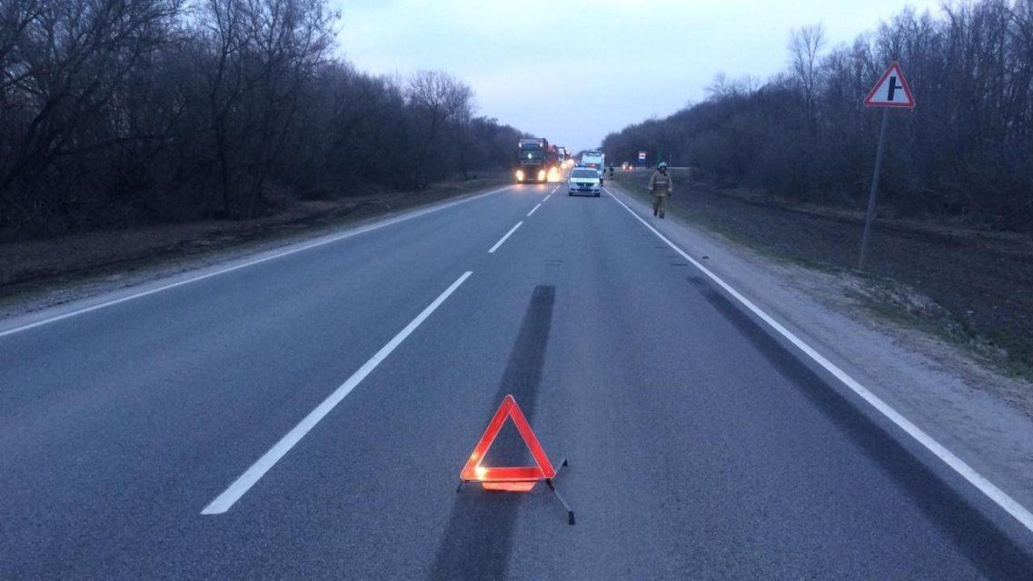 Попал в реанимацию: в Орловской области мотоцикл влетел во встречную фуру