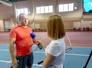 Два дня космического бадминтона: орловчане смогли сыграть с Александром Мисуркиным