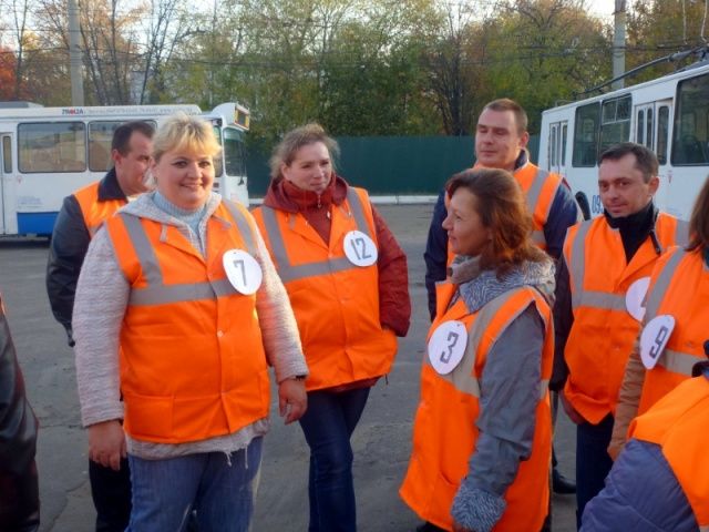 В Орле прошли профессиональные соревнования водителей троллейбусов В Орле прошли профессиональные соревнования водителей троллейбусов