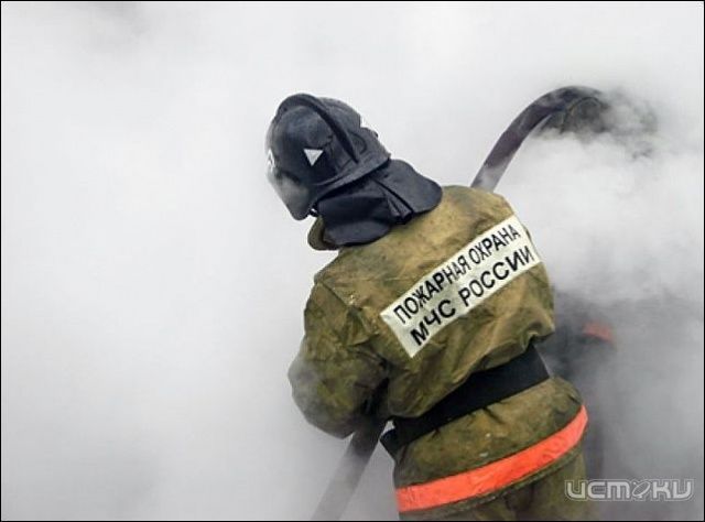 В пер. Ягодном произошло возгорание В пер. Ягодном произошло возгорание