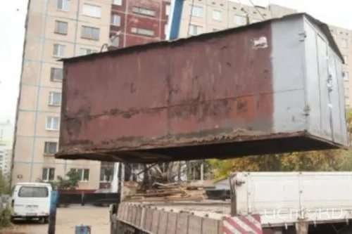 В Орле продолжается демонтаж незаконно установленных гаражей В Орле продолжается демонтаж незаконно установленных гаражей