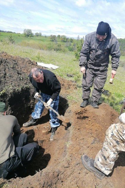 В Орловской области нашли останки 6 солдат рабоче-крестьянской Красной армии