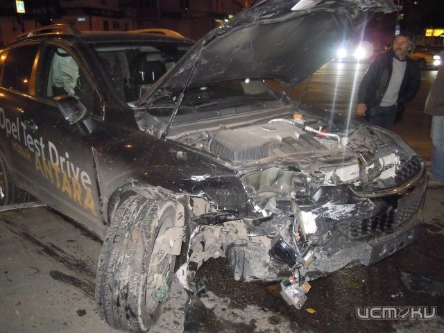 Одна авария - и четверо раненых Одна авария - и четверо раненых