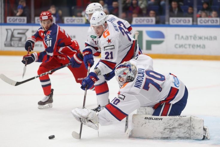Орловский хоккеист Александр Никишин установил рекорд СКА по количеству передач в сезоне