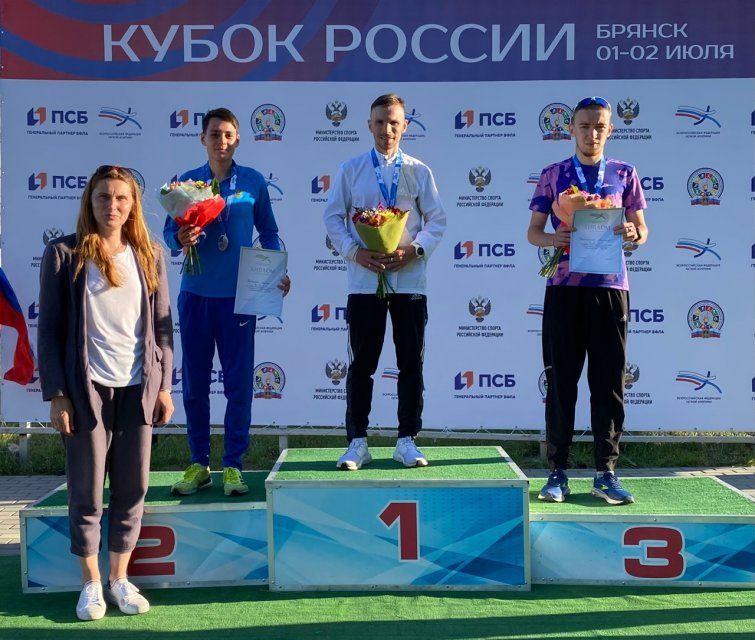Орловские легкоатлеты показали хорошие результаты на Кубке России