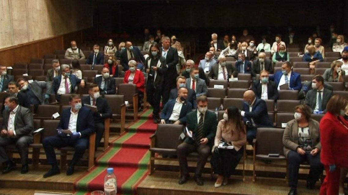 Первое заседание новоиспеченного орловского городского совета