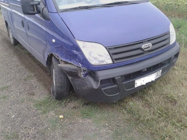 В районе области не разъехались две "легковушки" В районе области не разъехались две "легковушки"