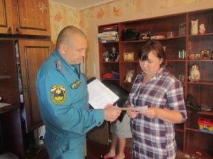 Многодетные семьи под присмотром огнеборцев