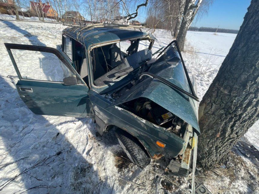 В Орловской области в ДТП насмерть разбился 70-летний водитель 