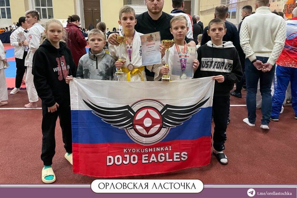 Орловские каратисты стали обладателями четырех медалей международных соревнований