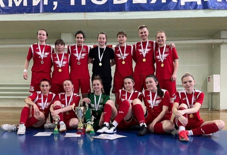 Орловская женская команда по мини-футболу стала чемпионом СФФ «Центр»