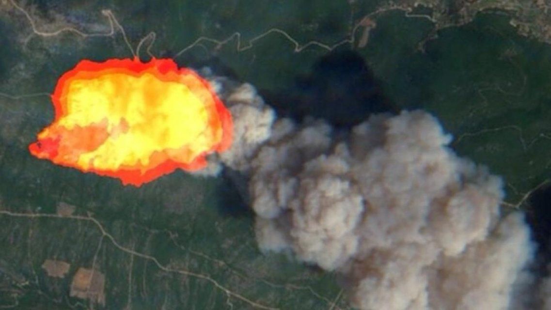 370 потенциальных очагов пожара на Орловщине обнаружено с орбиты Земли