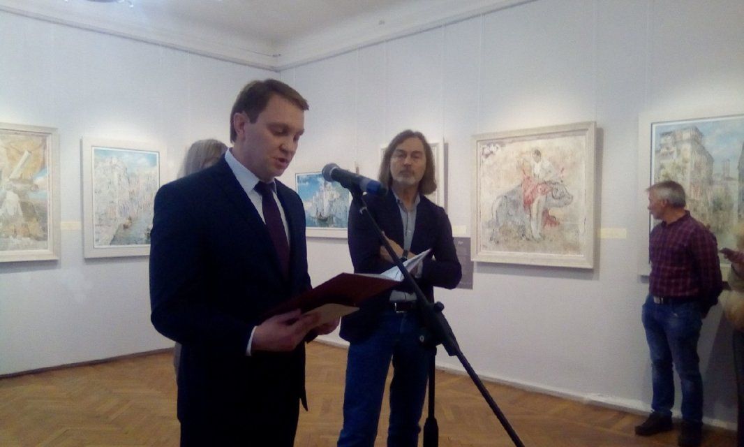 Никас Сафронов пообещал написать портреты губернатора Орловщины и мэра