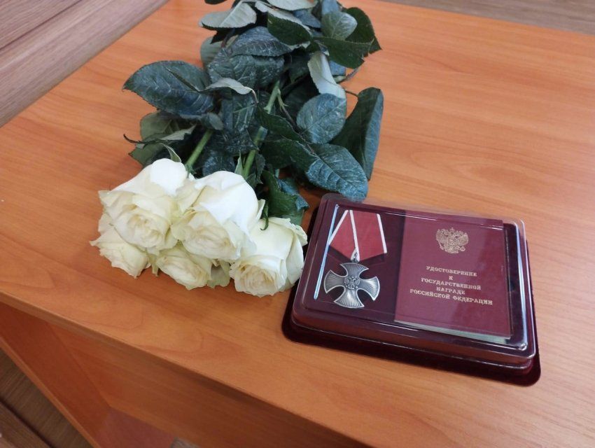 Погибшего в СВО орловчанина посмертно наградили орденом Мужества