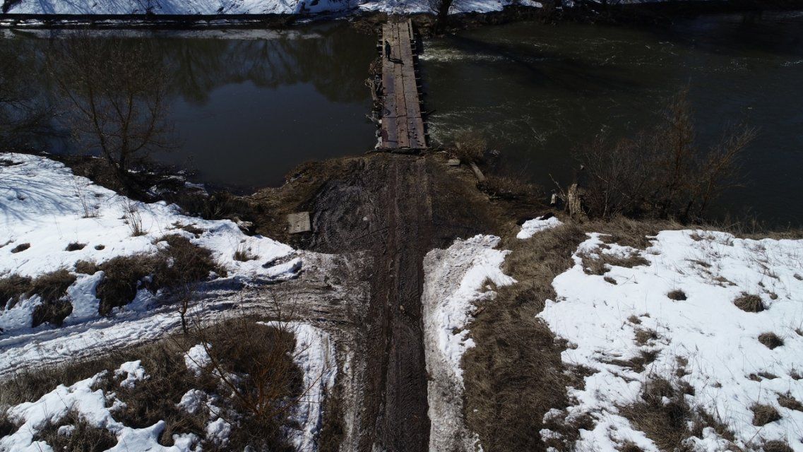 Все низководные мосты в Орловской области освободились от воды