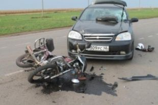 В ДТП в Должанском районе пострадал мотоциклист