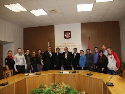 Начальник УМВД пообщался с молодежью Начальник УМВД пообщался с молодежью