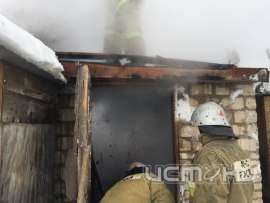 В Мценском районе горела хозпостройка В Мценском районе горела хозпостройка