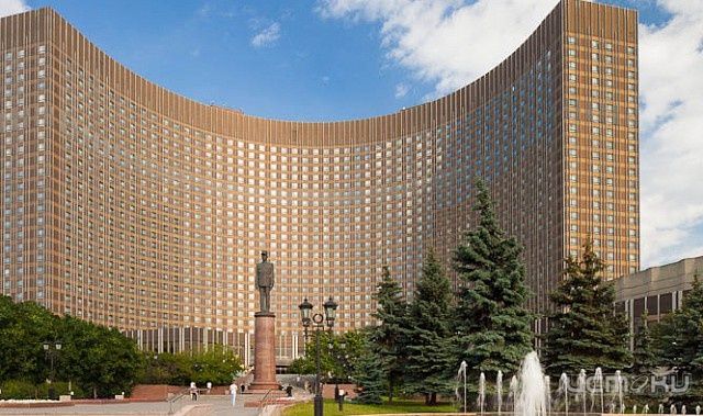 Гостиница "Космос" - "олимпийский символ" Москвы Гостиница "Космос" - "олимпийский символ" Москвы