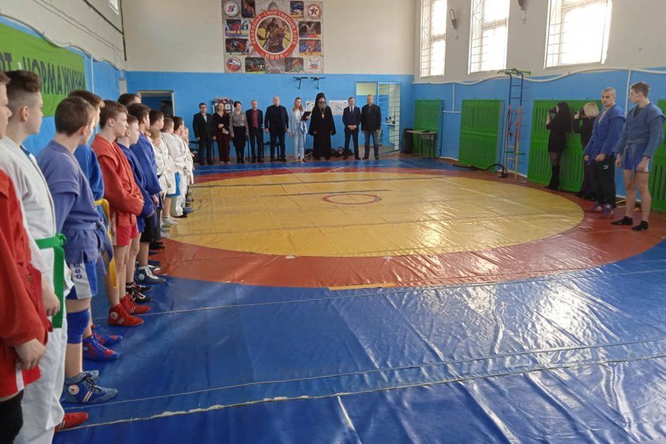 Во Мценске открылось отделение борьбы самбо