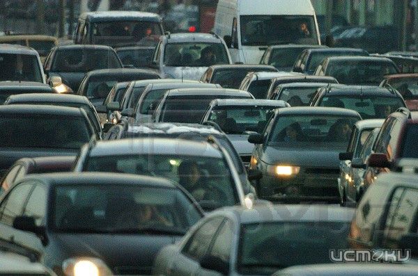 Транспортный коллапс на Герценском мосту Транспортный коллапс на Герценском мосту