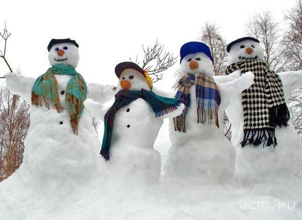 Я его слепила из того, что было... В Орле стартует фестиваль снеговиков! Я его слепила из того, что было... В Орле стартует фестиваль снеговиков!