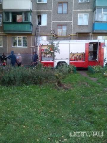 В доме на ул. Игнатова горела квартира В доме на ул. Игнатова горела квартира