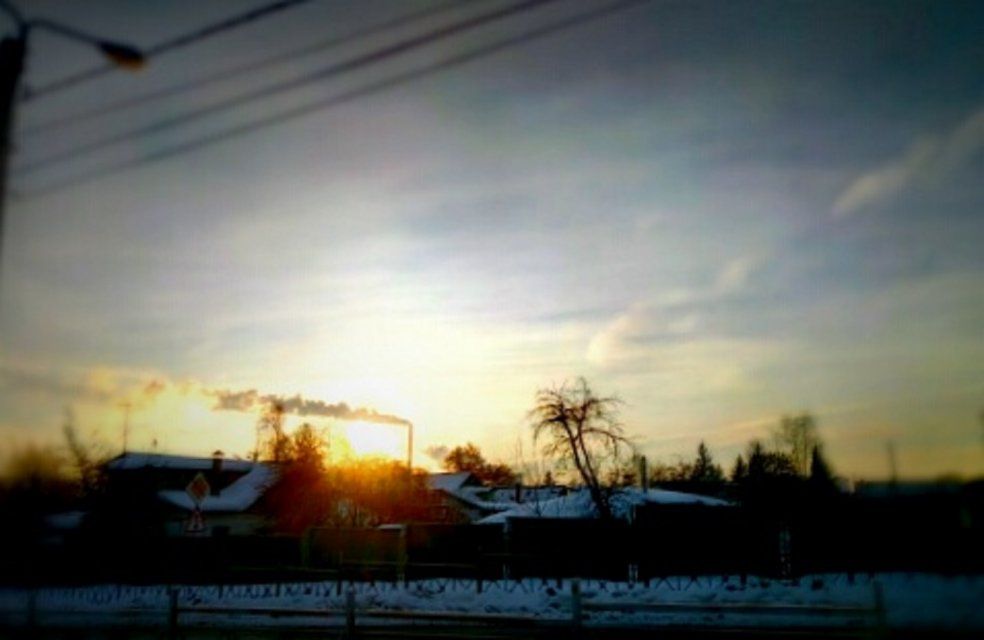 Хмурое небо и легкий морозец ждут орловчан в последний рабочий день 