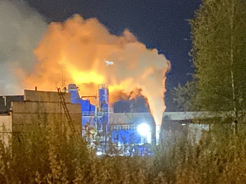 Жители Северного района Орла задыхаются от дыма, который исходит от асфальтового завода