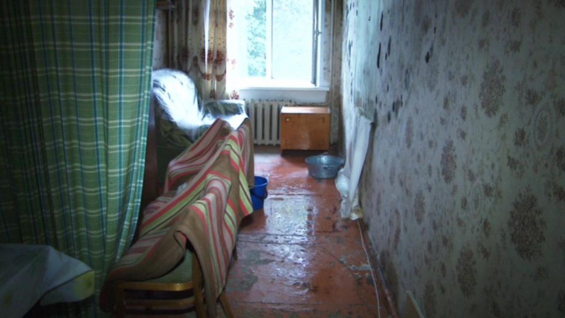 Ливень затопил печально известные общежития на Наугорке в Орле