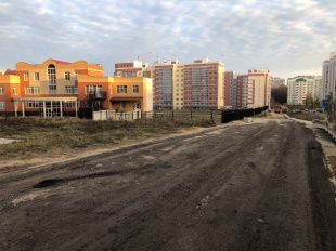 В Северном районе Орла просили дорогу заасфальтировать, а ее асфальтовой крошкой засыпали
