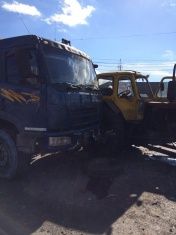 В Орле столкнулись экскаватор и грузовик