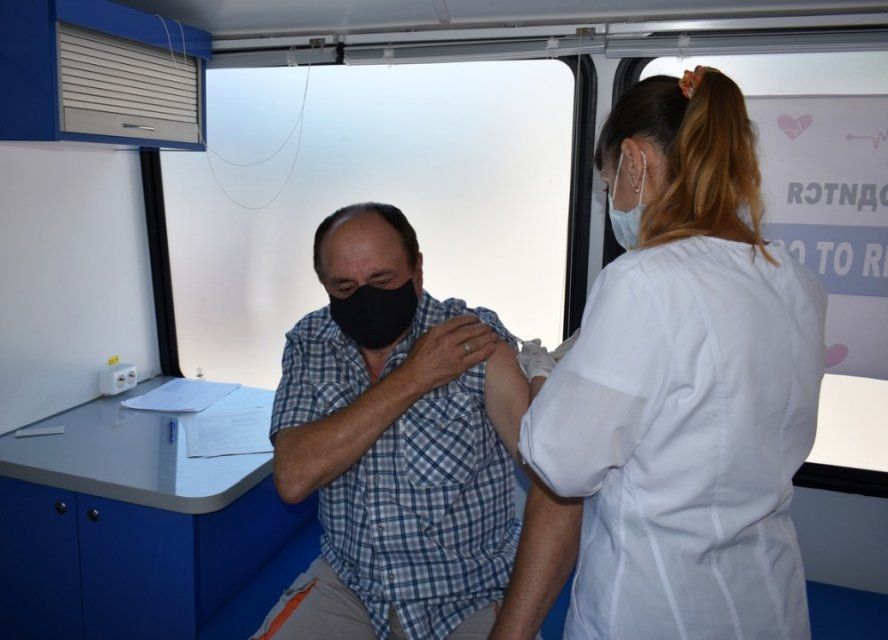 В Ливнах два дня будет работать мобильный пункт вакцинации