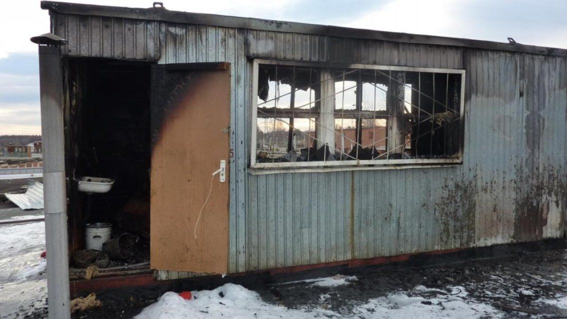 Во Мценском районе на Орловщине произошел пожар с тяжкими последствиями