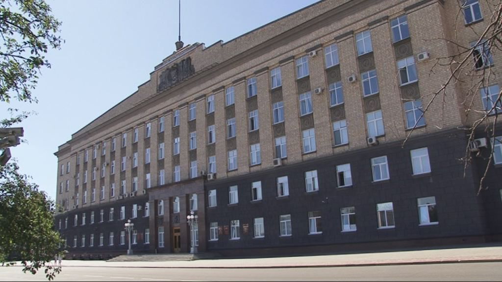 Заседание Орловского областного совета народных депутатов