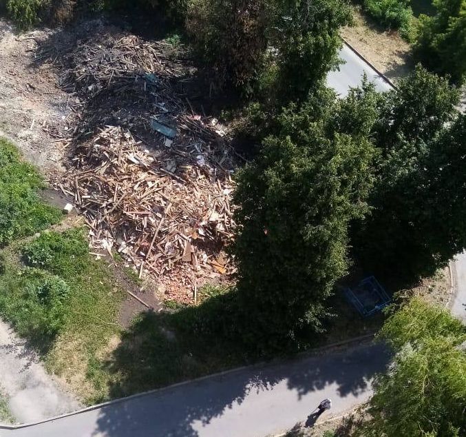Орловская администрация устроила свалку на территории КРТ