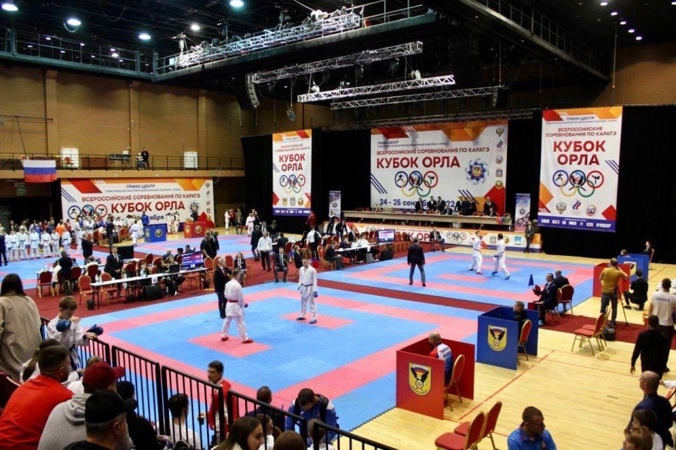 В Орле завершились Всероссийские соревнования по каратэ