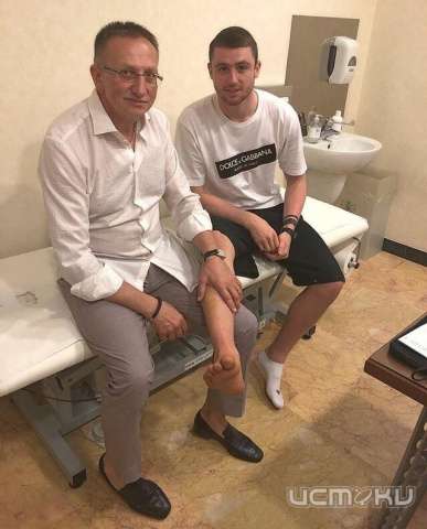 Голкиперу «Спартака» Александру Селихову сняли гипс Голкиперу «Спартака» Александру Селихову сняли гипс