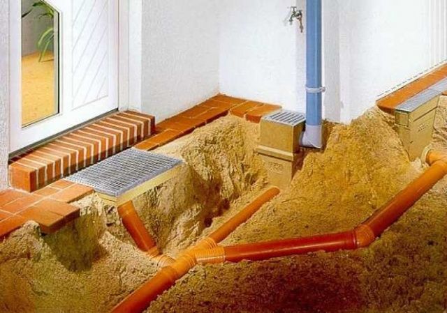 Снижаем уровень грунтовых вод с помощью дренажа Снижаем уровень грунтовых вод с помощью дренажа