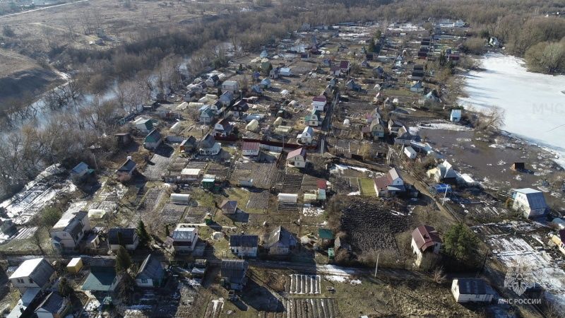 На Орловщине от воды освободились 5 низководных мостов